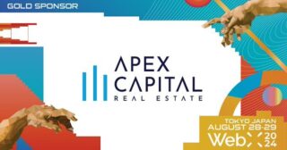 Apex Capital Real Estate LLC、グローバルカンファレンス「WebX」のゴールドスポンサーに決定