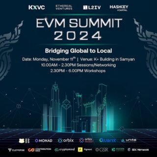 NERO ChainのCEOが「EVM Summit 2024： Bridging Global to Local」で講演